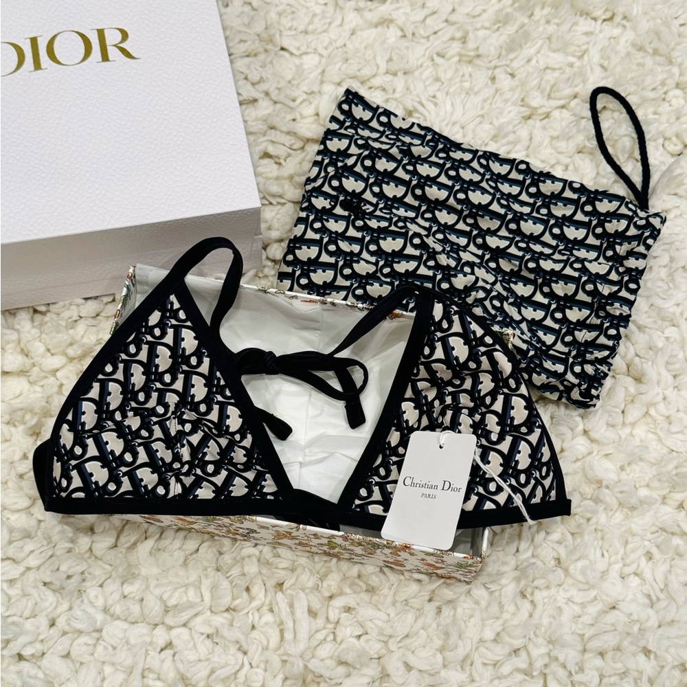 Dior Monogram Bikini Top